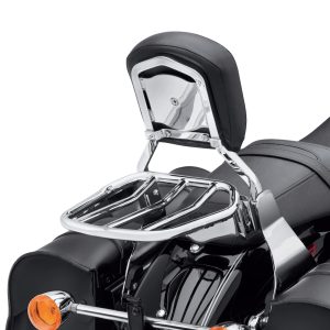 Parrilla Portaequipajes Deportiva, Cónica y Personalizada Harley-Davidson® Cromado – Multifit
