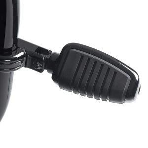 Kit de fijación de estriberas de protección del motor estilo billet en negro brillante Harley-Davidson®