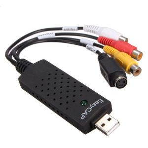 Tarjeta Usb Dvr Captura Video Audio Camaras Espia Vhs Dvd Cd
