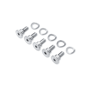 Kit de Tornillería del Disco de Freno Harley-Davidson® Tornillo de Tope – Delantero – Cromado – Multifit