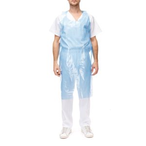 DELANTAL PE ALTA RESISTENCIA ENVASE INDIVIDUAL