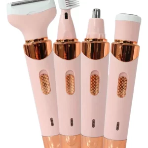 Depiladora femenina 4 en 1 recargable