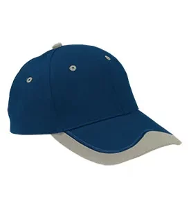 Gorra de 6 paneles con diseño bicolor Seatle Valento