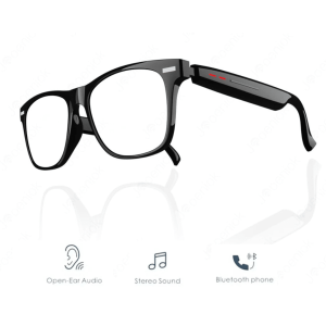 Gafas Inteligentes Control Remoto Bluetooth Música Conducción Auriculares Llamadas Gafas de Sol Asistente de Voz IA Tacto Binaural