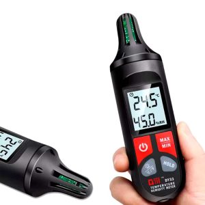 Termómetro Higrómetro Digital Sensor Temperatura Y Humedad