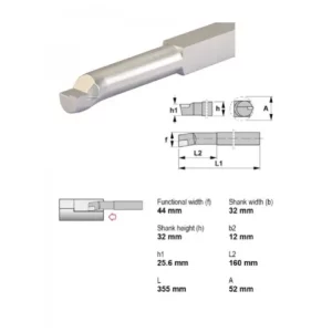 CANELA*Herramienta ISO9 3232R PM25 D-4974 *