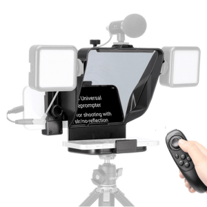 Teleprompter Smartphone Camara Fotografia DSLR con Control Remoto Profesional