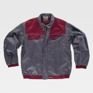 Cazadora combinada con vivos reflectantes  WF1852 Workteam