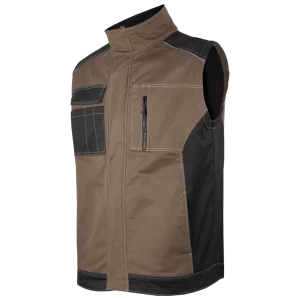 chaleco elástico multibolsillo bicolor WR.3.710  Worko